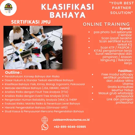 Klasifikasi Bahaya